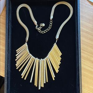 Radiant Gold and Silver Necklace